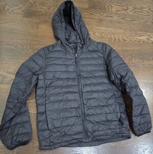 Nordic Track Men's Black Quilted Jacket Sz.M